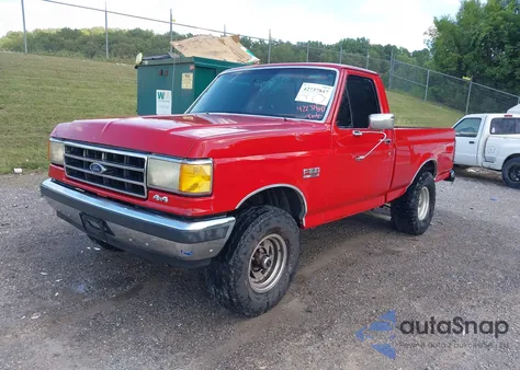 1990 Ford F150 из США, поврежденный, VIN 1FTEF14N7LLB16492
